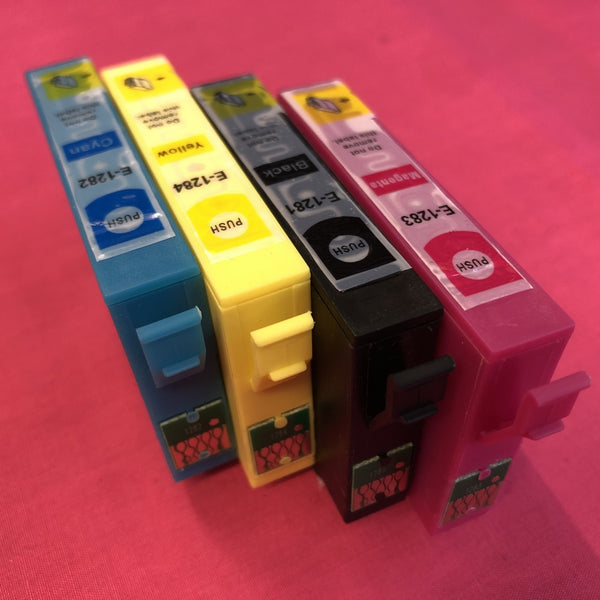 Replacement T1281-4 Fox Ink Cartridges