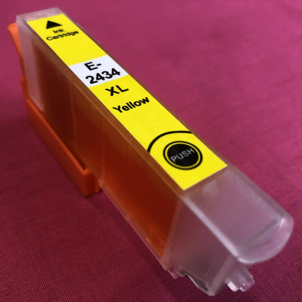 Compatible Yellow T 2434 Ink Cartridge