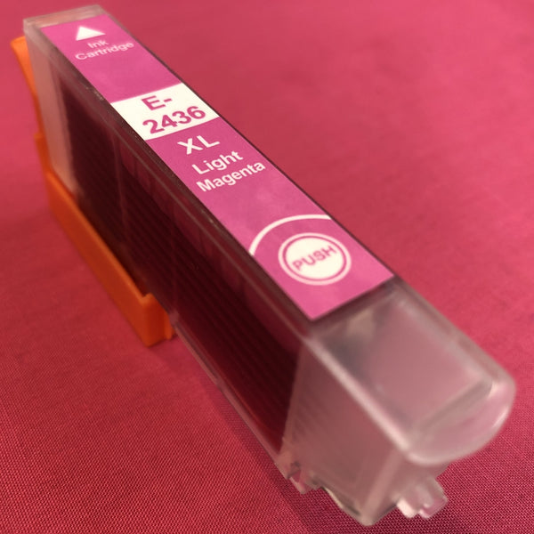 Compatible Light Magenta T 2436 Ink Cartridge Epson
