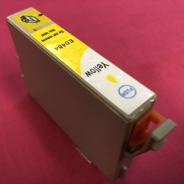 Compatible Epson T0484 Yellow Ink Cartridge