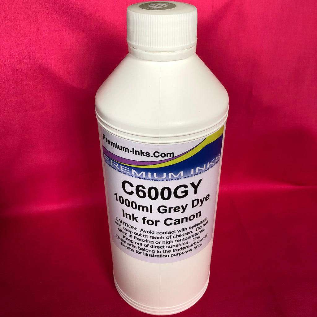 Grey Dye Refill Ink for Canon