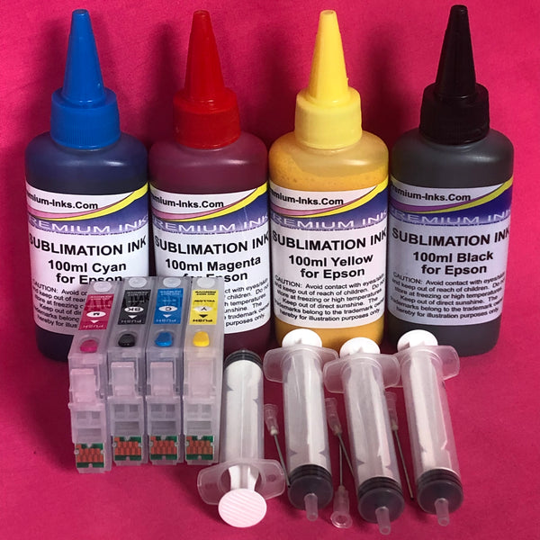 Refillable Cartridges Sublimation Ink For Epson 18 xl