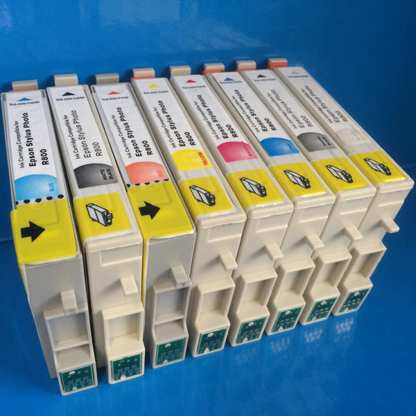 Set Ink Cartridges for Epson R800 R1800