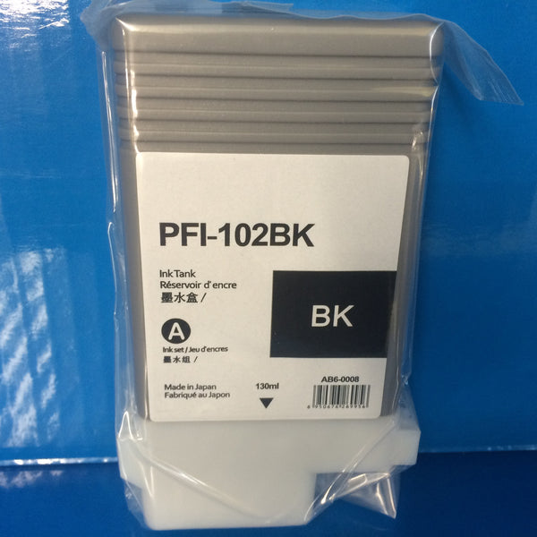 PFI-102BK Black Cartridge