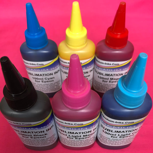6x Sublimation Ink for Epson