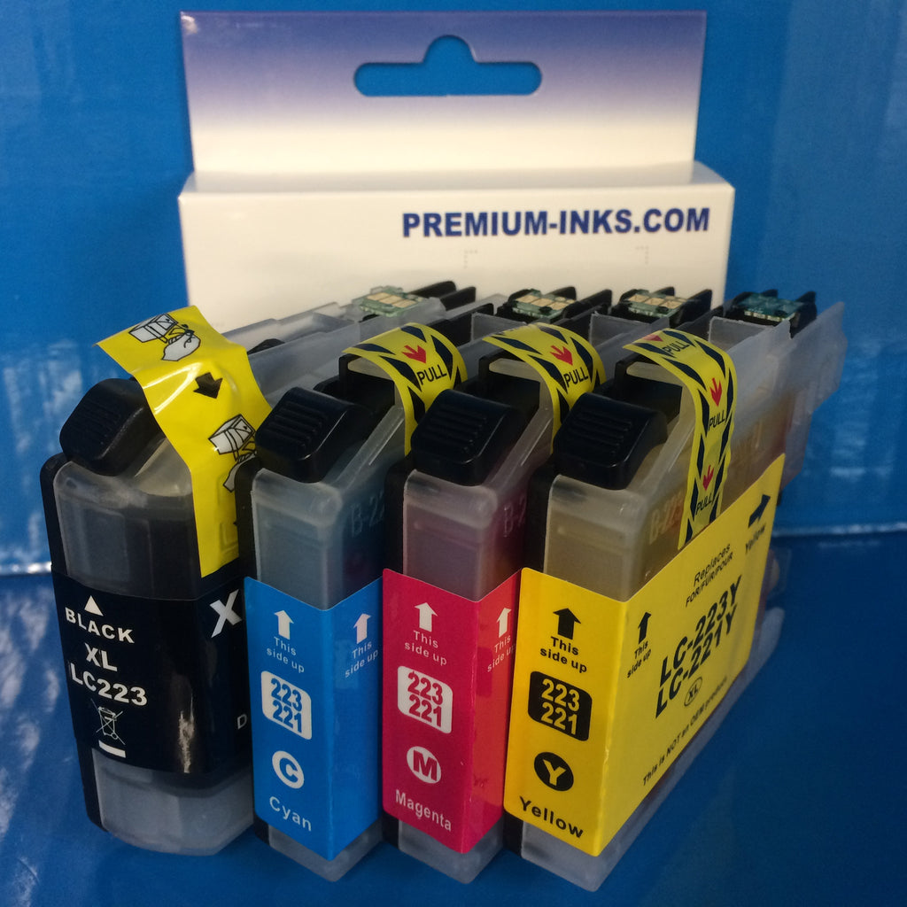 New Compatible Ink Cartridges to Replace Brother LC223 LC-223 XL