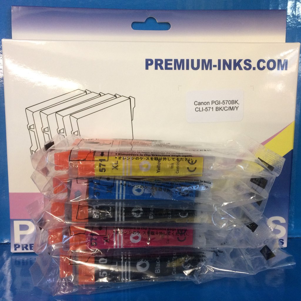 Compatible ink Cartridges for PGI-580BK CLI-581 BK/C/M/Y Canon Pixma TS705 TR7550 TS6350