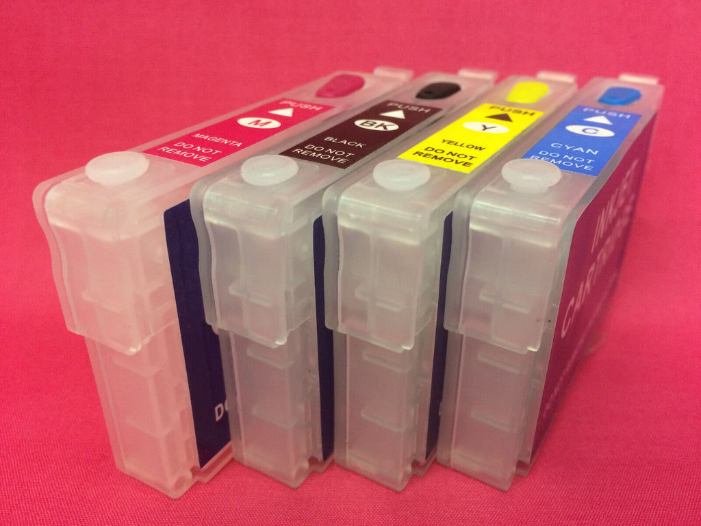 Set T1281-4 Refillable Epson Cartridges