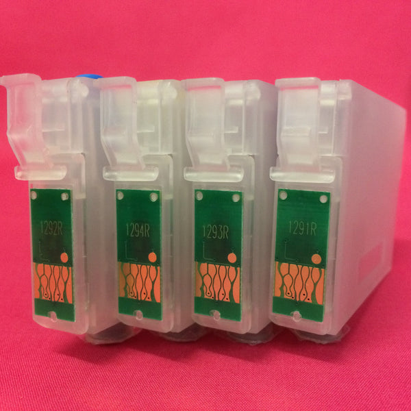 T1291-4 Refillable Cartridges Epson