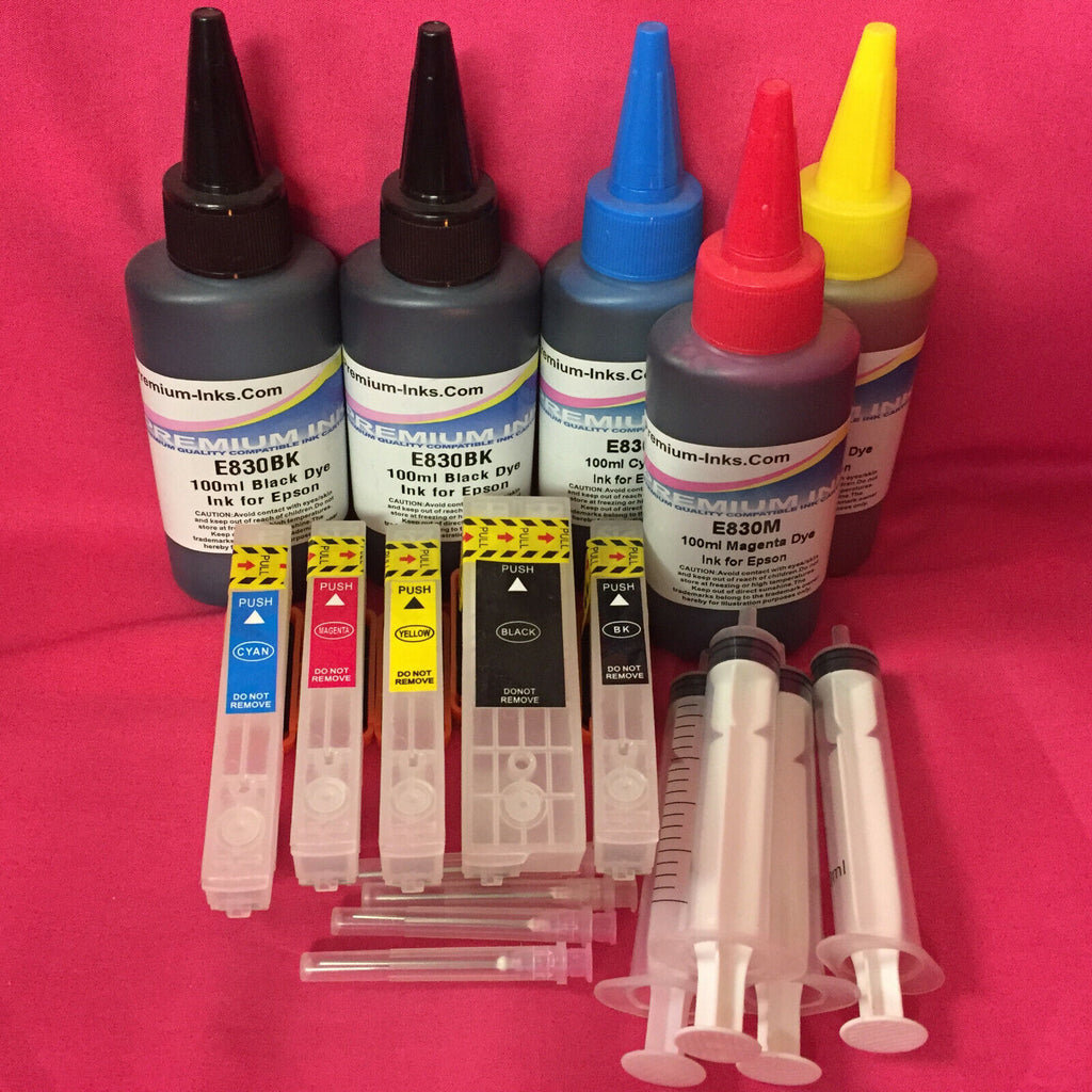 33xl Refillable Cartridges Epson and Ink