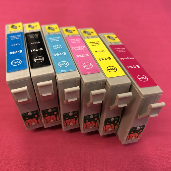 Replacement T0791-6 Owl Ink Cartridges