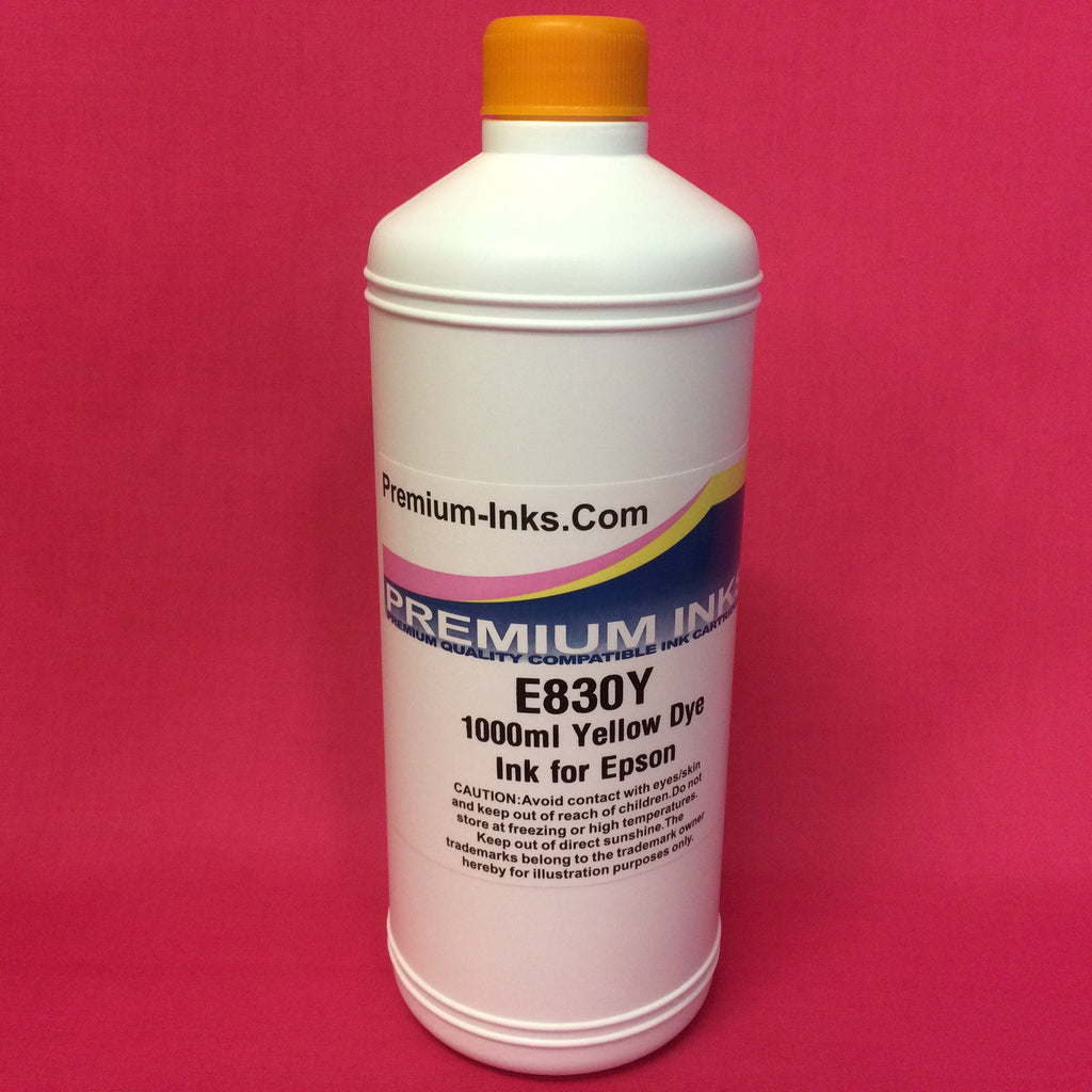 Litre Yellow Dye Ink for Epson Printer