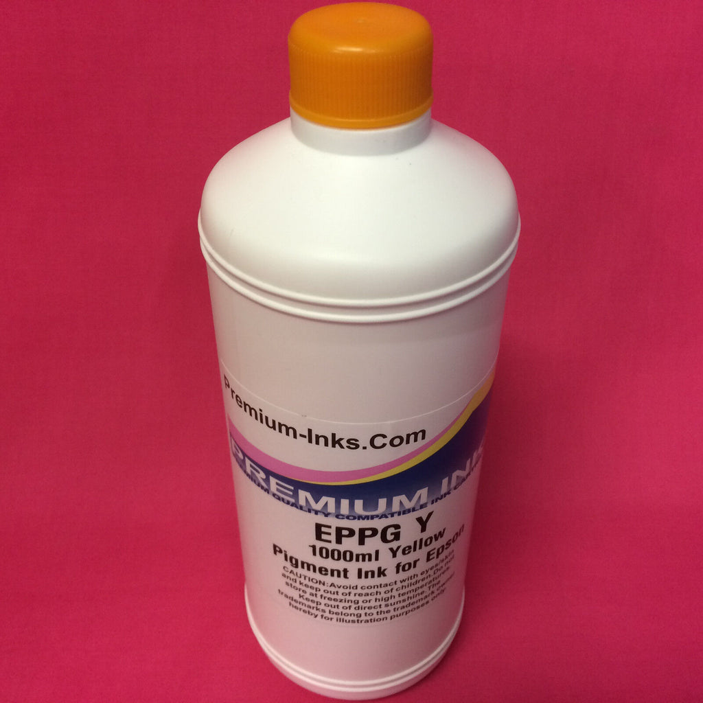 Yellow Litre Pigment Refill Ink Epson