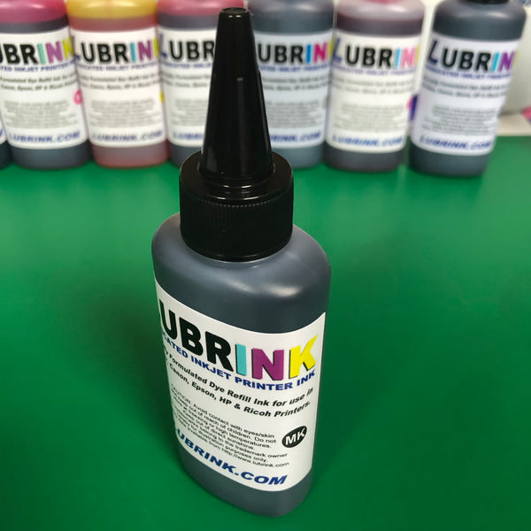 100ML MATTE BLACK LUBRINK REFILL INK FOR EPSON CANON