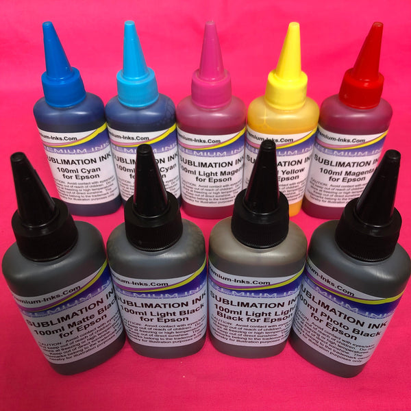 Sc Ink Print Refillable Cartridges Sublimation Ink for Epson SureColor SC P600 Prin ...