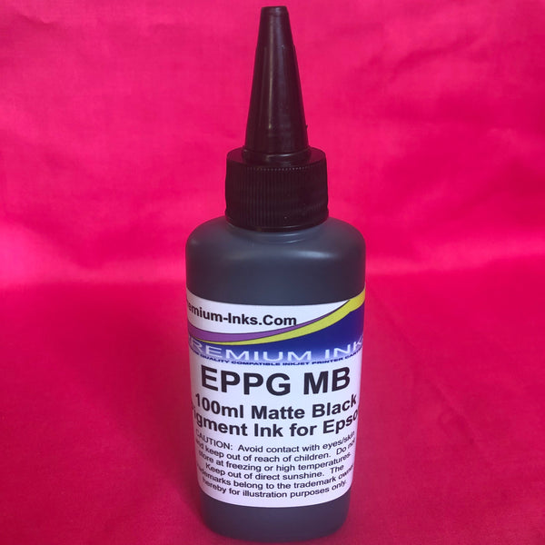 100ml Matte Black Pigment Ink Epson