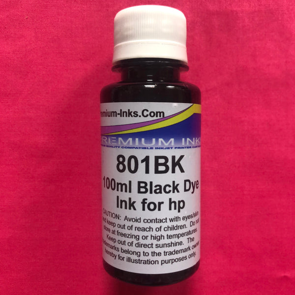 801BK Black Refill Ink Bottle