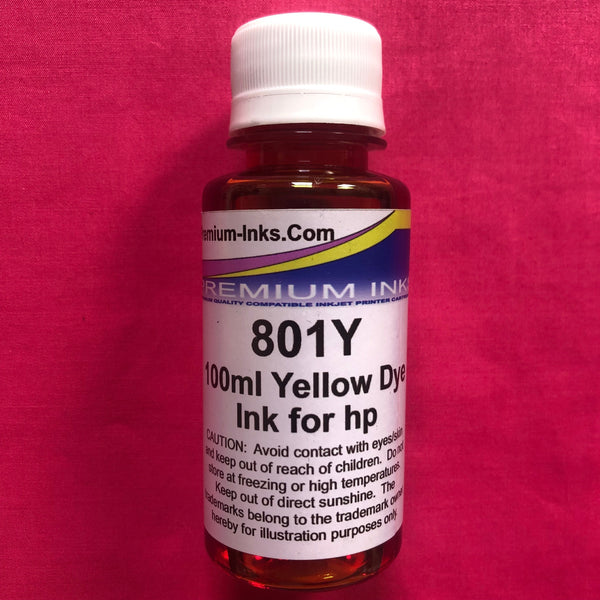 Yellow Refill Ink Bottle HP 711