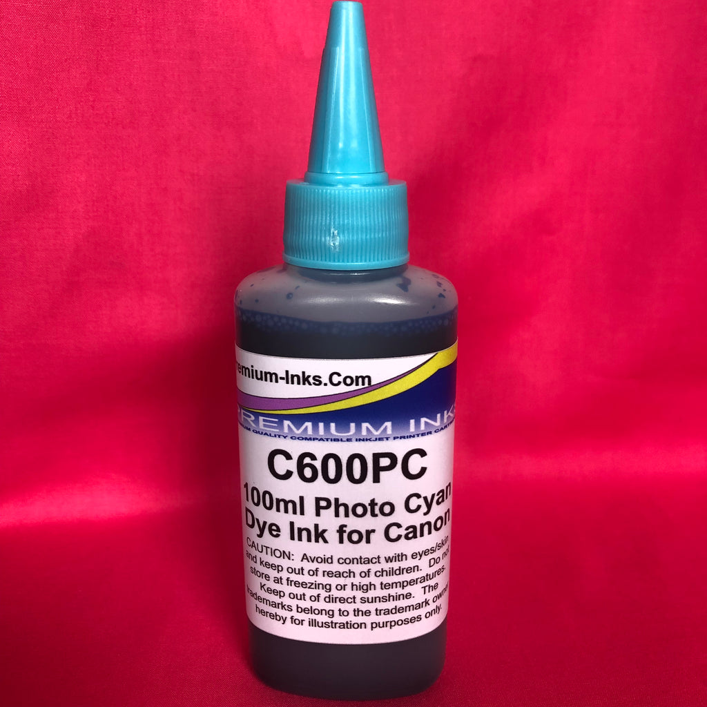 C600PC Photo Light Cyan Bottle Ink