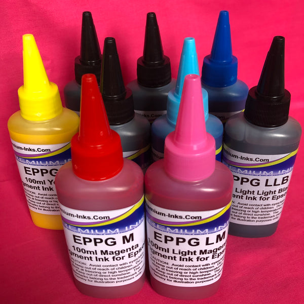 Pre Ink Printer R24 900ml Non OEM Compatible PIGMENT REFILL INK FOR EPSON STYLUS PHOTO R24 ...