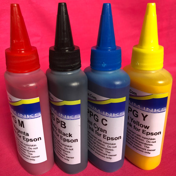4x100ml Pigment Ink for Epson