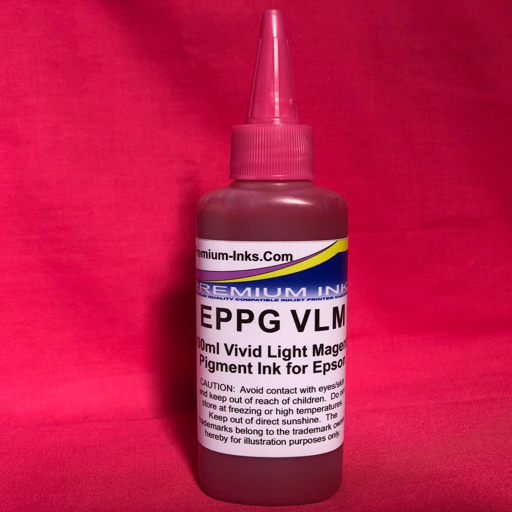 Vivid Light Magenta Pigment Ink 100ml Epson