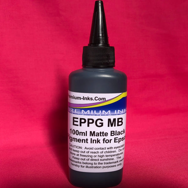 Matte Black Pigment 100ml Bottle Epson