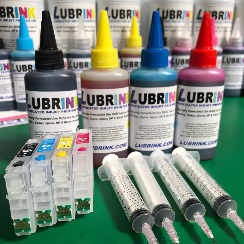 603 xl Refill Cartridges + 400ml Lubrink Ink