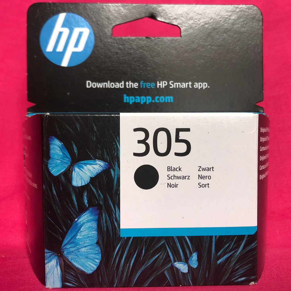 Genuine HP 305 BLACK Original Ink Cartridge N9K06AE