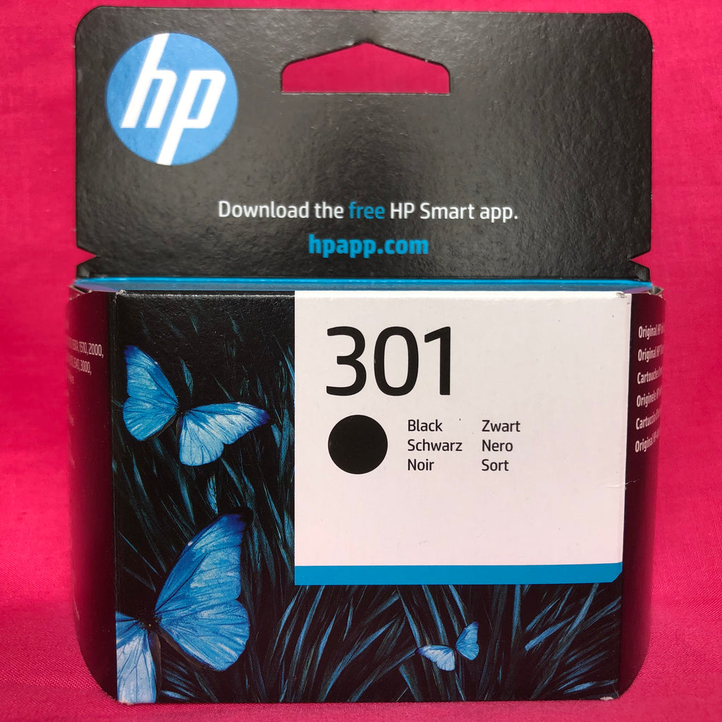 Genuine HP 301 BLACK Original Ink Cartridge CH561EE