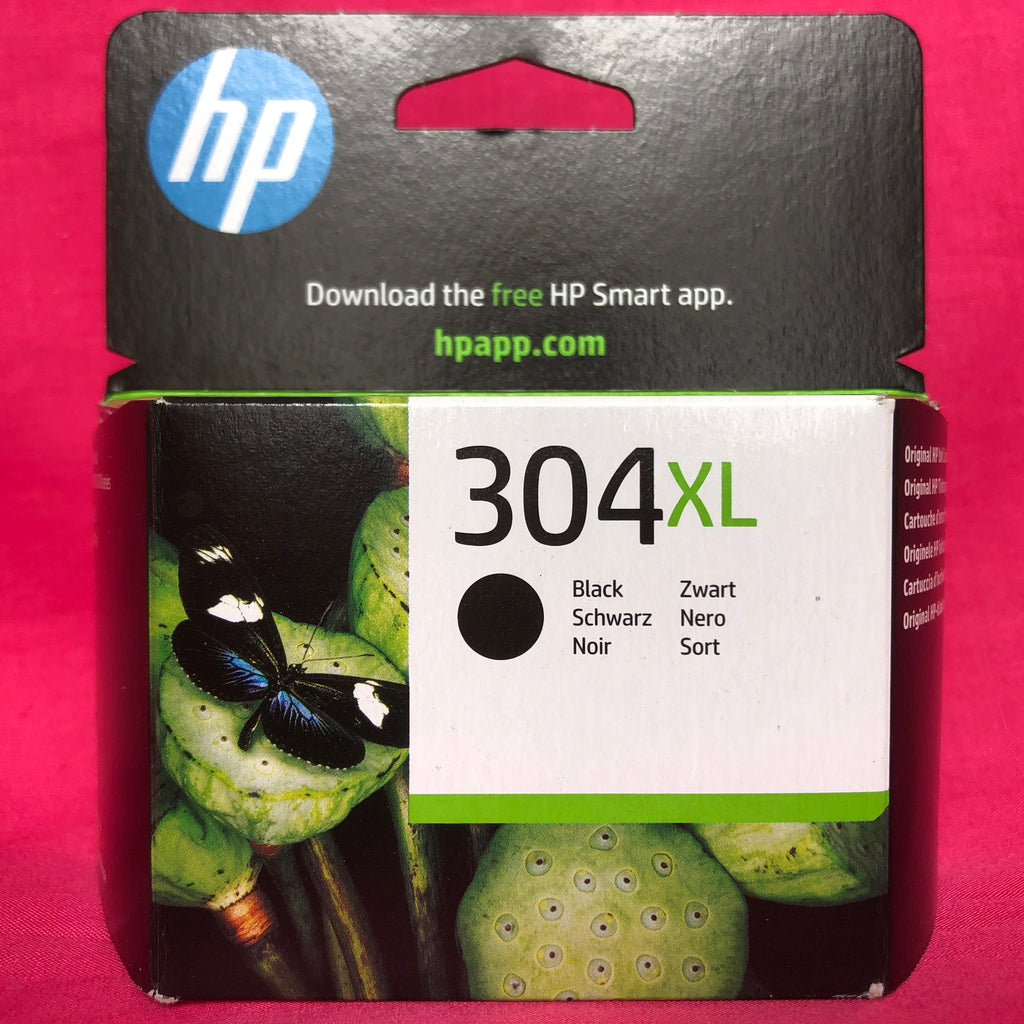 Genuine HP 304 XL BLACK Original Ink Cartridge N9K08AE Collect for £29 –  Premium Inks