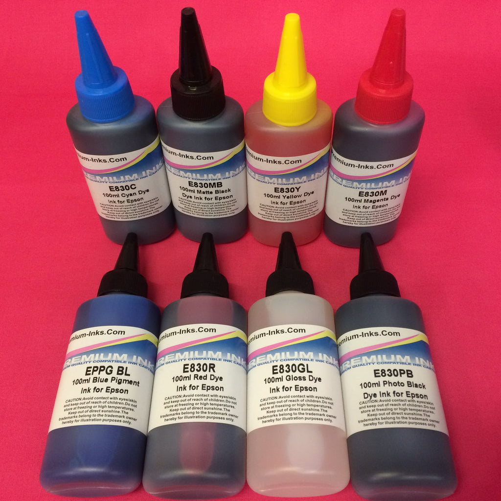 Epson R800 R1800 Dye Refill Ink