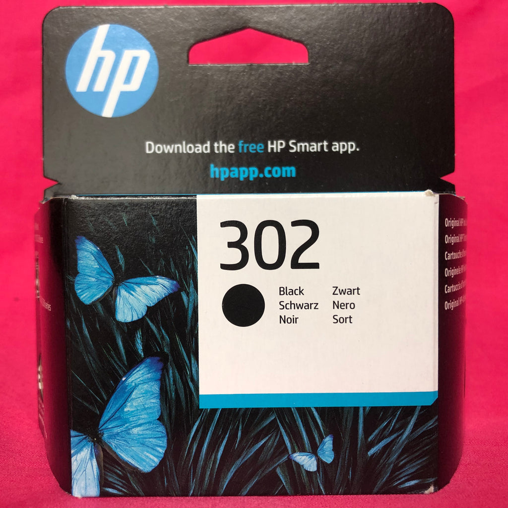 Genuine HP 302 Black Ink Cartridge