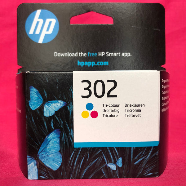 HP 302 Colour Genuine Ink Cartridge