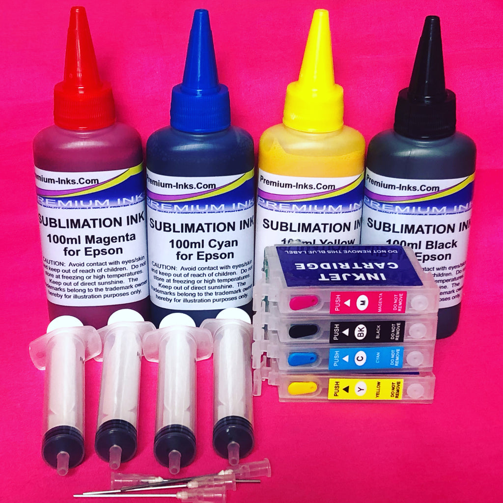 Sublimation Ink 502 XL Epson Refillable Cartridges