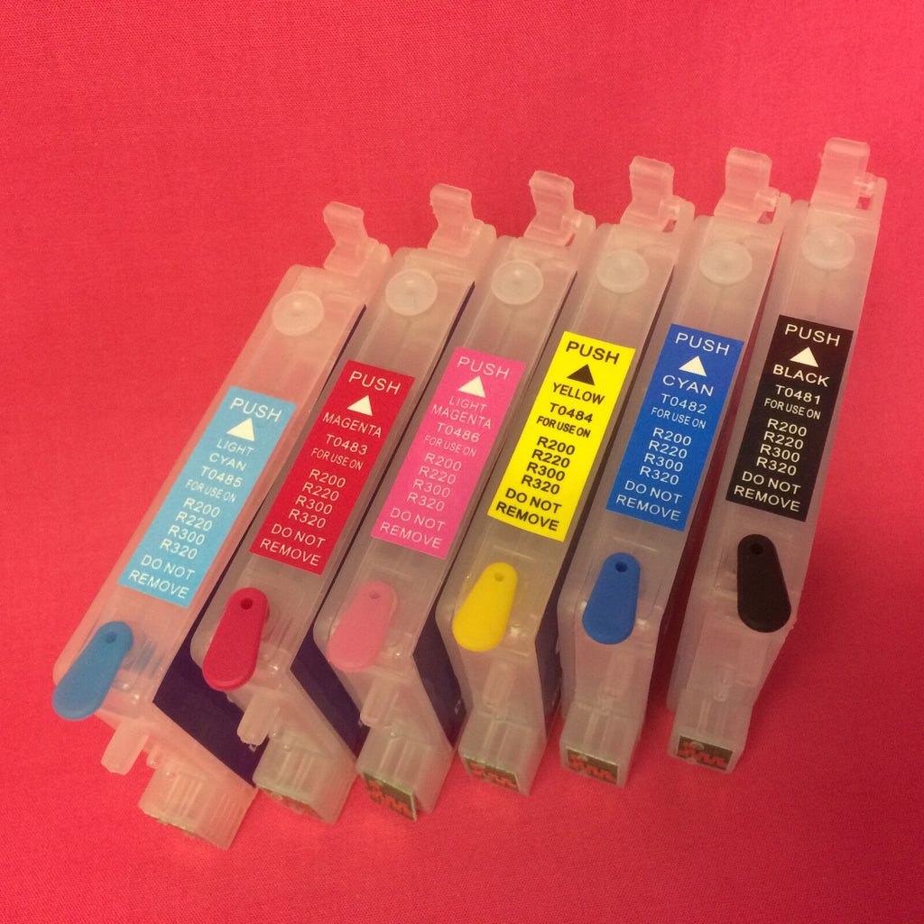 T0481-6 REFILLABLE CARTRIDGES EPSON