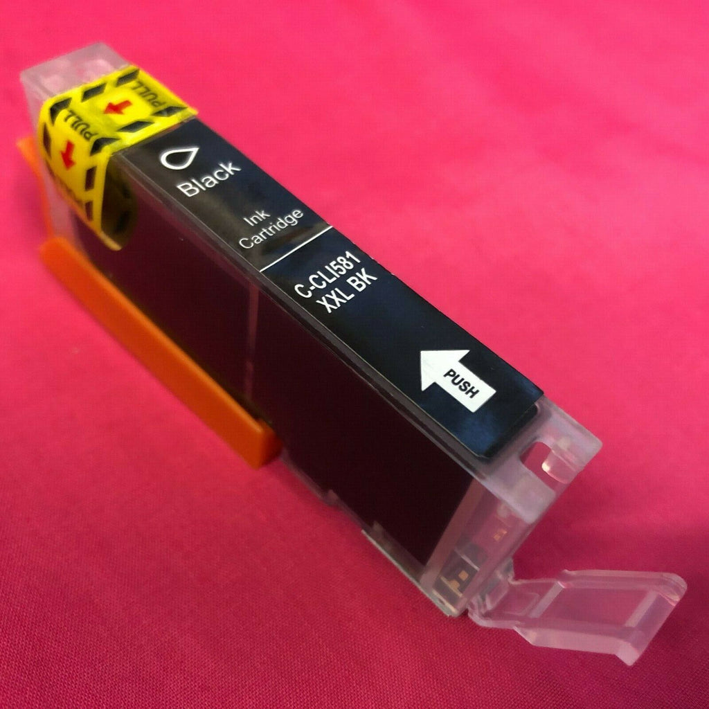 5 hervulbare cartridges PGI-580, CLI-581 5 x 100 ml navulinkt voor Pixma TR 7550 8550, TS 705 6150 6151 6240 6241 6242 6251 9540 9541C 9550 9551C 5 hervulbare cartridges PGI-580, CLI-581 5 x 100 ml navulinkt voor Pixma TR 7550 8550, TS 705 6150 6151 6240 6241 6242 6251 9540 9541C 9550 9551C