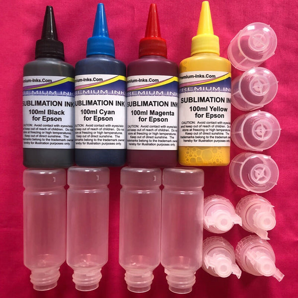 Sublimation Ink Reusable 70ml Filling Nozzle Bottles
