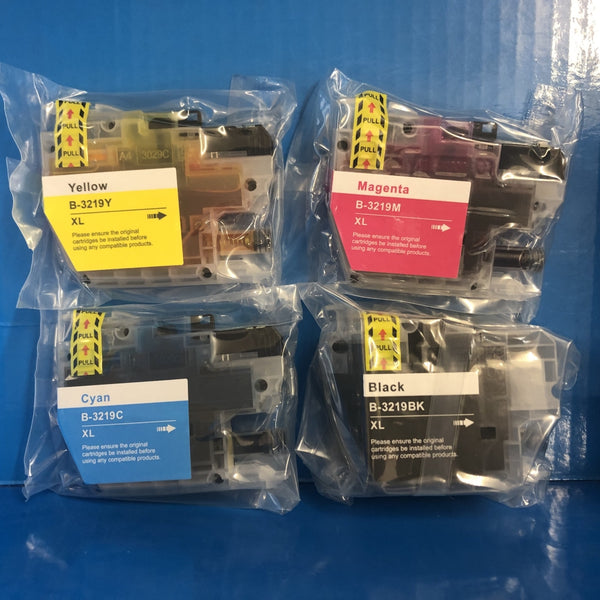 SET BROTHER LC3219 xl INK CARTRIDGES