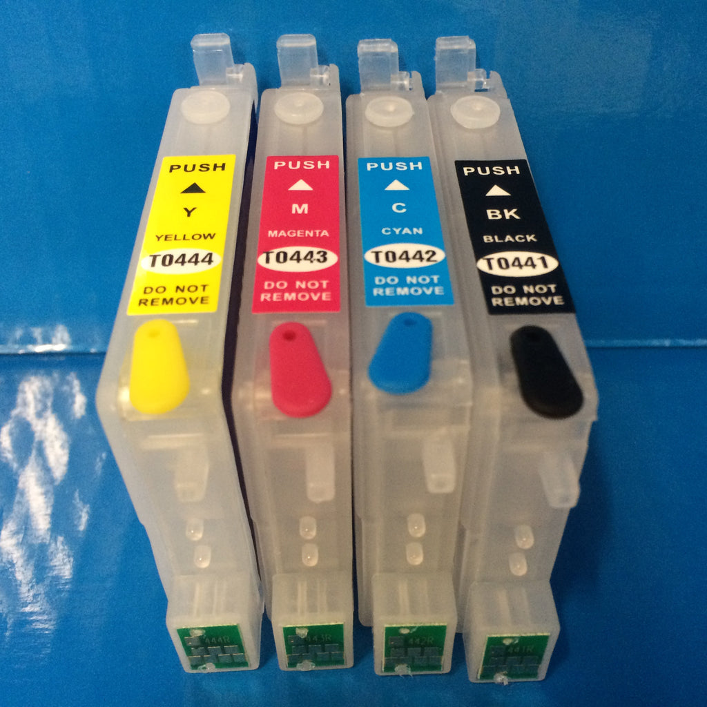 T0441-4 REFILLABLE EMPTY CARTRIDGES