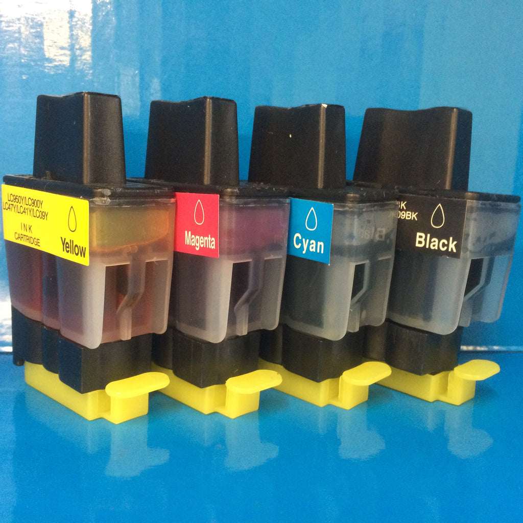 LC900 BROTHER INK CARTRIDGES SET