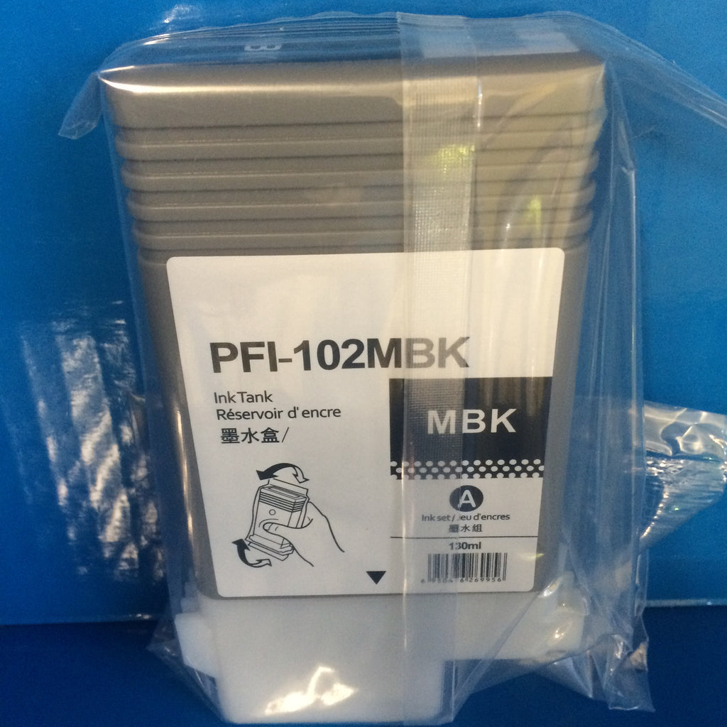 PFI-102MBK Black Cartridge
