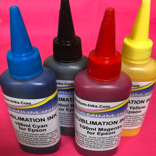 Sublimation Heat Transfer Refill Ink for use with Epson Printer Non OEM