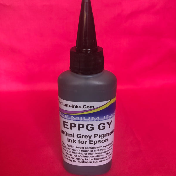 100ml Bottle Grey Gray Pigment Epson