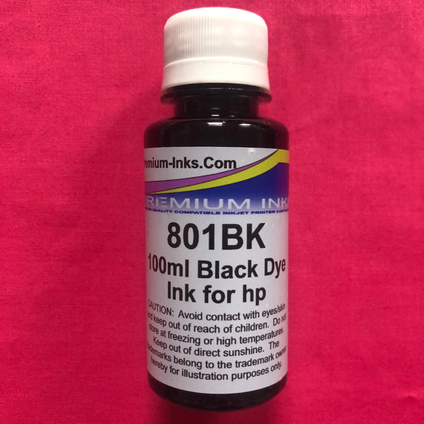 Black Refill Ink Bottle HP364