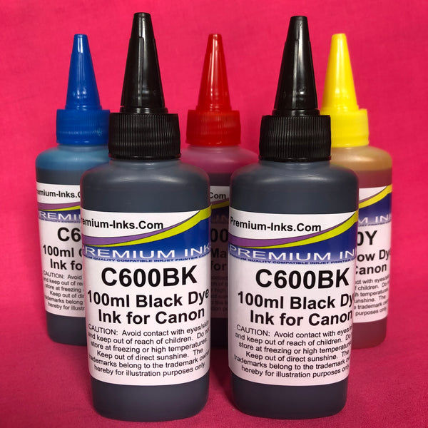Pms 580 Ink PGI-580BK CLI-581 BK/C/M/Y/PBL REFILLABLE CARTRIDGES FOR CANON + INK N ...